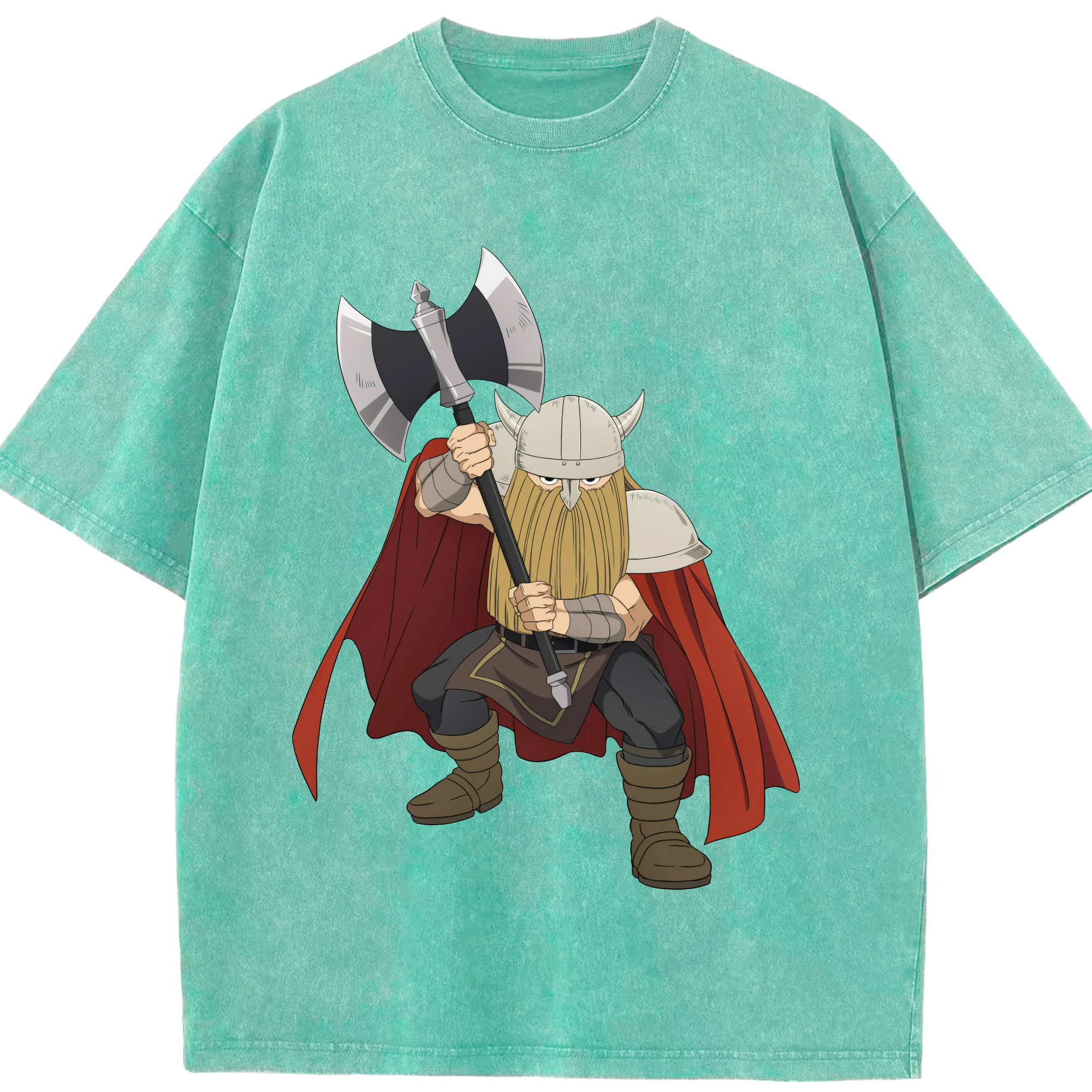 （画像用） 葬送のフリーレン Frieren 綿100% ヴィンテージ風 半袖Tシャツ（フロントプリント）